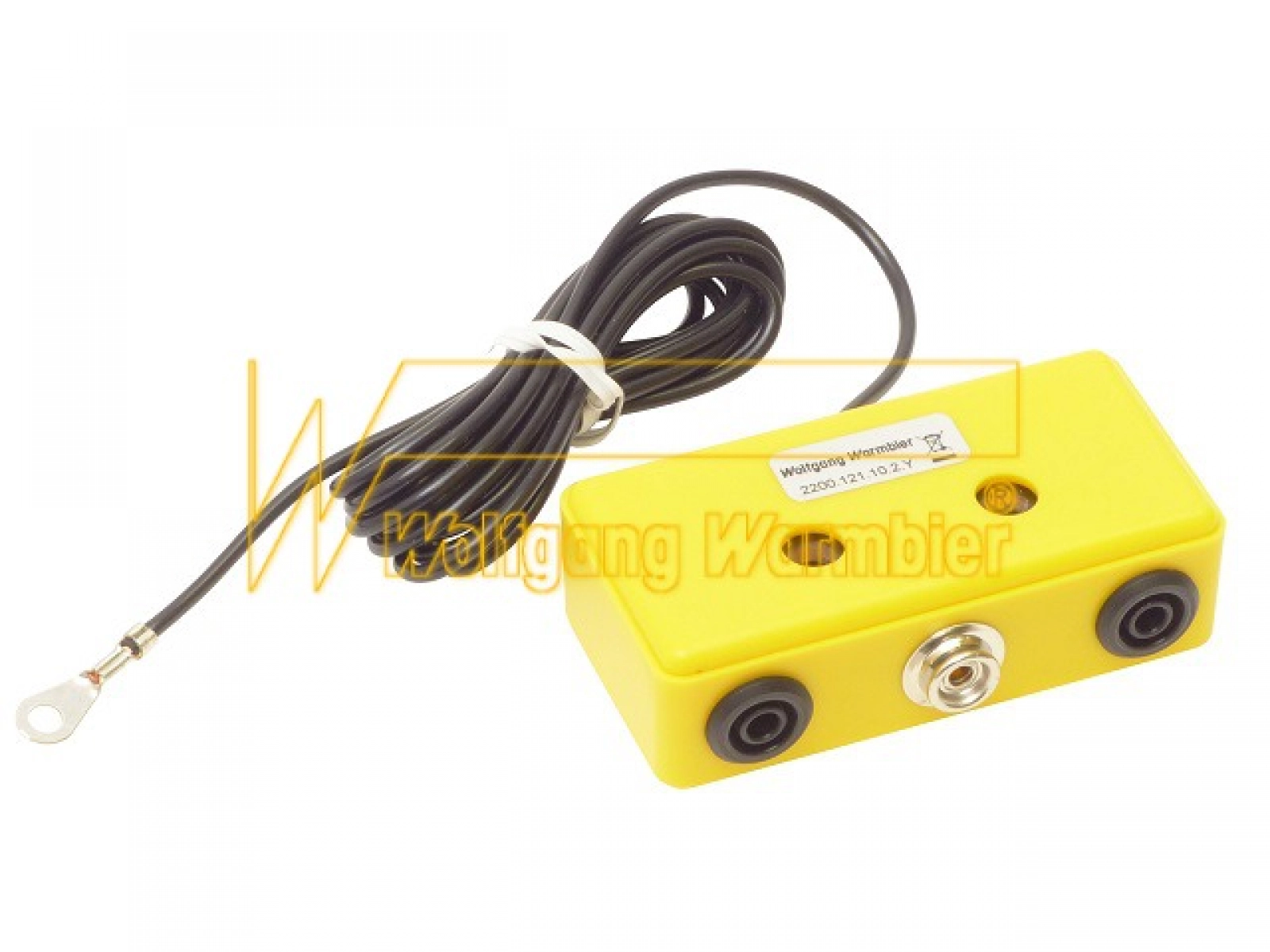 Topraklama Bağlantı Kutusu, 10 Mm çıtçıt, 2x4 Mm Muz Fiş Soketleri